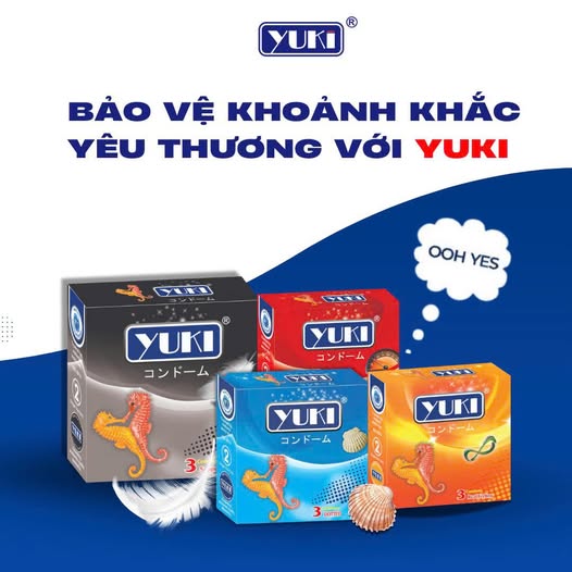 KHÁM PHÁ BỘ SƯU TẬP BAO CAO SU YUKI
