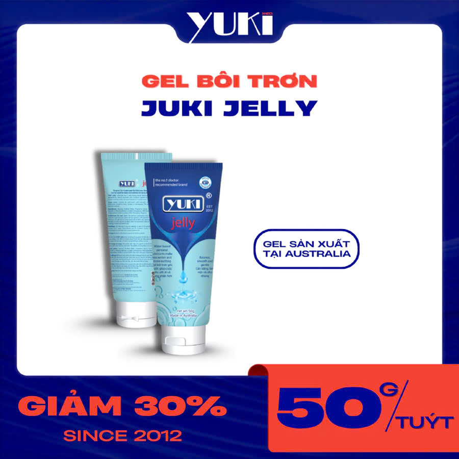  GEL BÔI TRƠN YUKI - TRẢI NGHIỆM ĐỈNH CAO